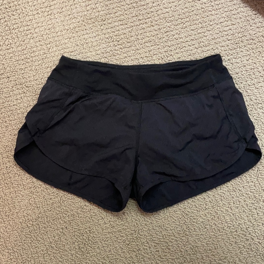 Ivivva by Lululemon Black Athletic Speed Shorts